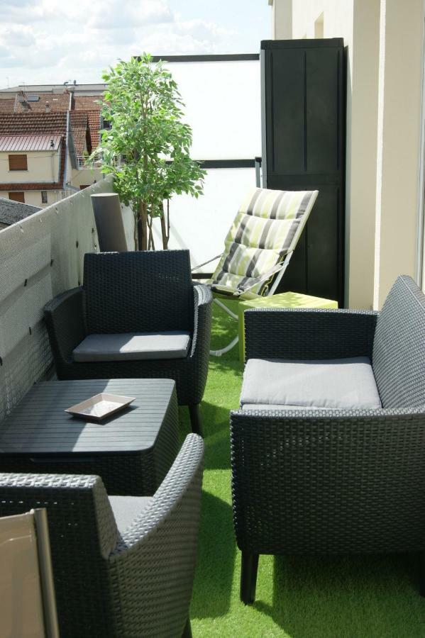 Victoria-T2-41M2-Balcon, Wifi, Linge, Produits, Menage Inclus Apartment Reims Exterior photo